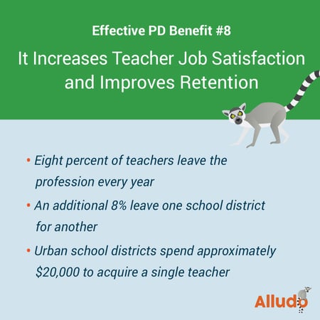 Improves Teacher Retention