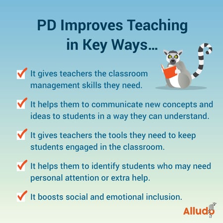 PD Improves Teaching