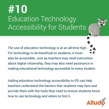 Education Technology Accessibility for Students
