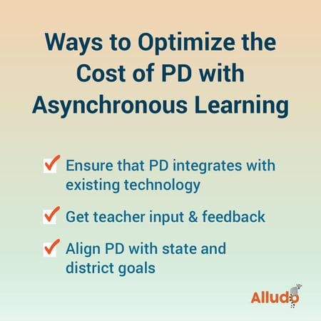 optimize the cost of pd