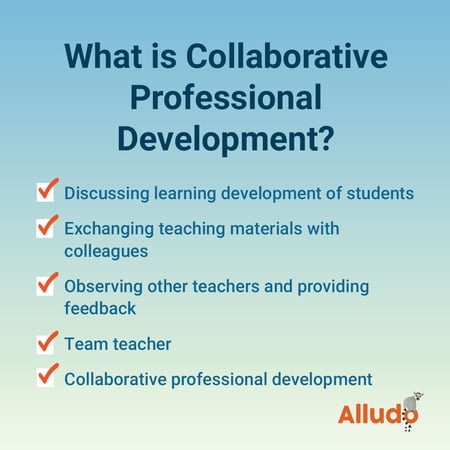 what is collaborative professional development